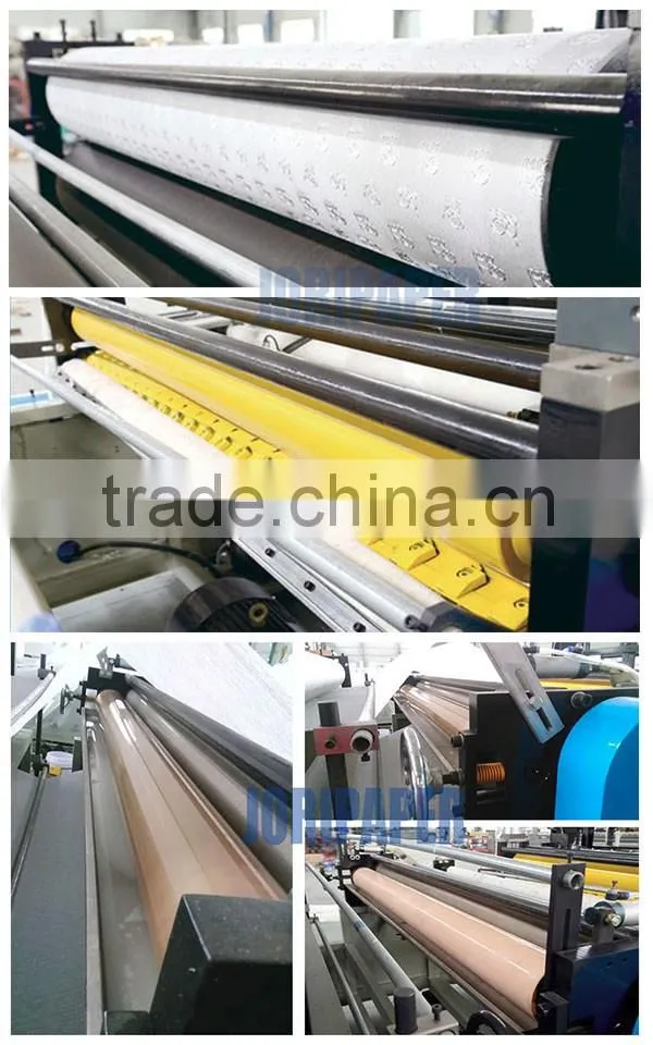 Manufacturer newest innovative 1575B toilet paper tissue making machine