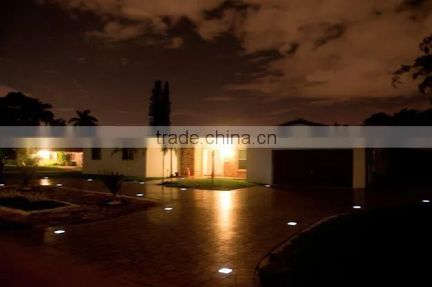 3 years warranty 100*`100 IP67 RGB color square led light solid cast glass bricks