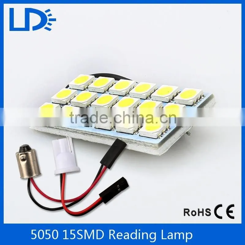 Auto parts Interior lights 18 smd 5050 T10 BA9S Dome Lights LED Panel Lights