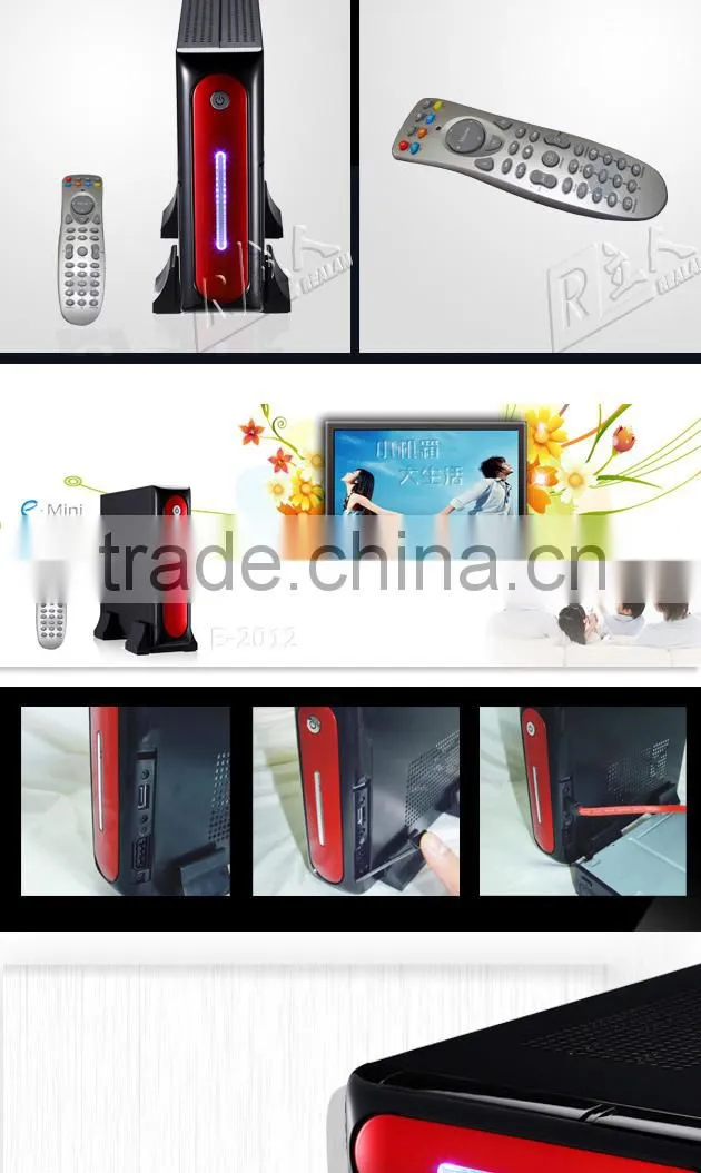 E-2012 thin mini itx case with DC-DC power