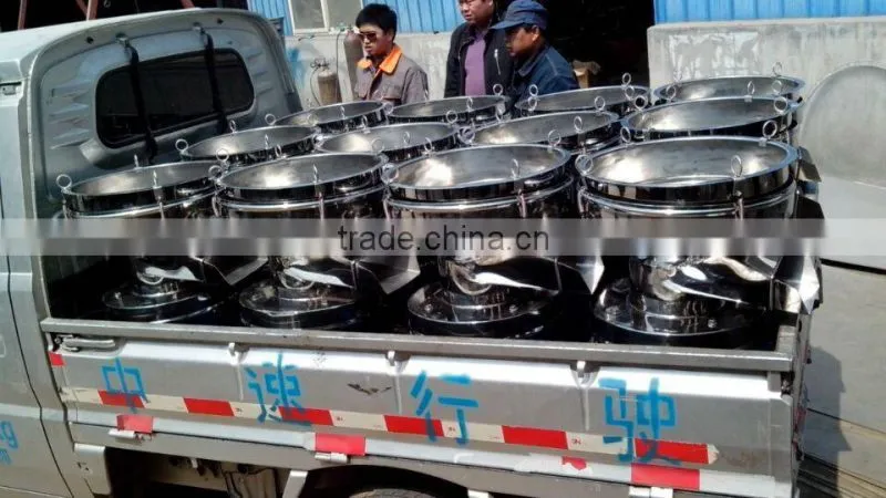 Powder Sieving and Seriflux Filter