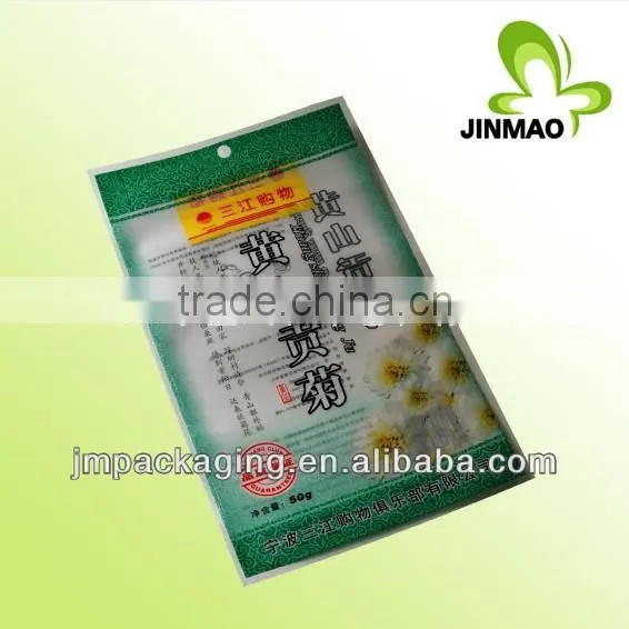 health and green chrysanthenmum tea packaging bag