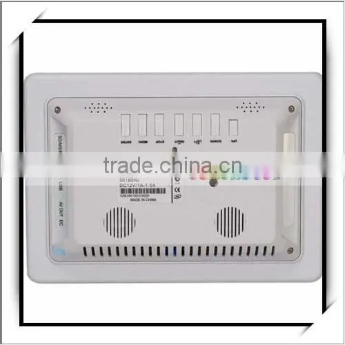 New Product Brush 7 Inch Wide Screen Digital Photo Frame
