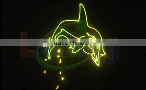 DMX Christmas 800mW RGY Animation laser light with SD+Animation fireworks+Beam party Stage lighting