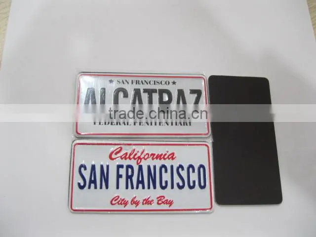 tree shaped fridge magnet in metal
