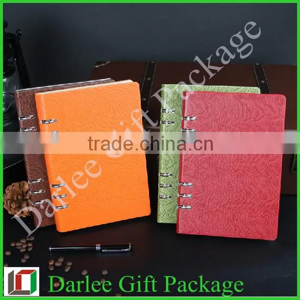 diary 2015 green PU diary cheap PU diary