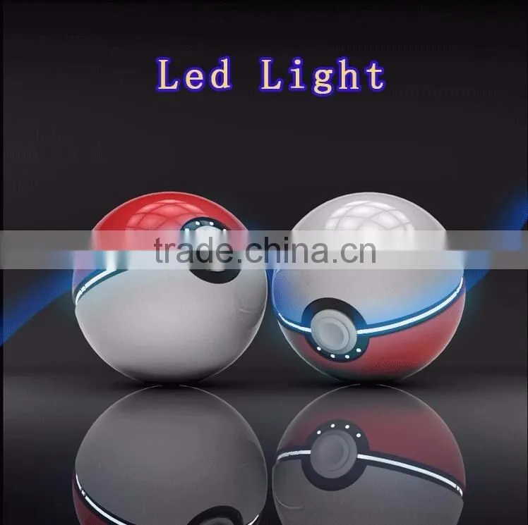 Pokeball Power Bank Charger 12000mah Custom Gift Game Pokemon Go Powerbank