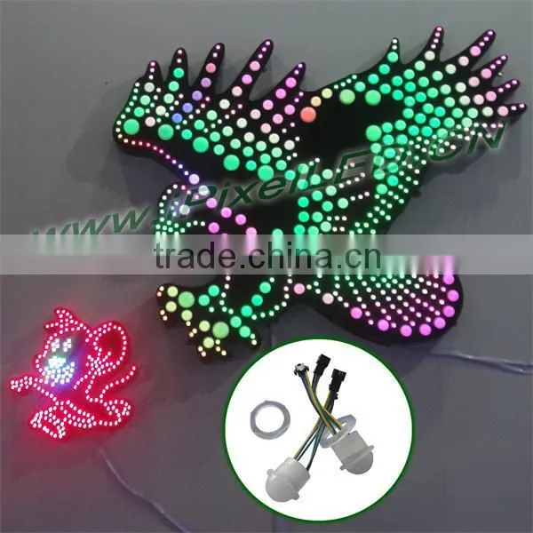 milk color cover 35mm arduino matrix led pixel light