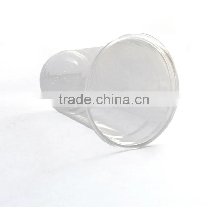 Cheap 9oz sweet milk/pudding plastic cup