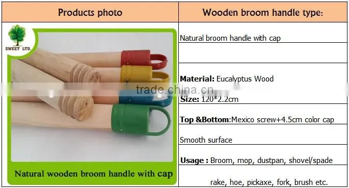 Wooden pole with Mexico screw