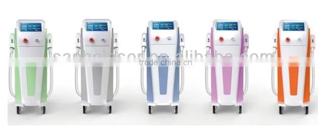 2016 Top selling! 2 handles shr ipl in motion laser hair removal machine / laser treatment for skin whitening