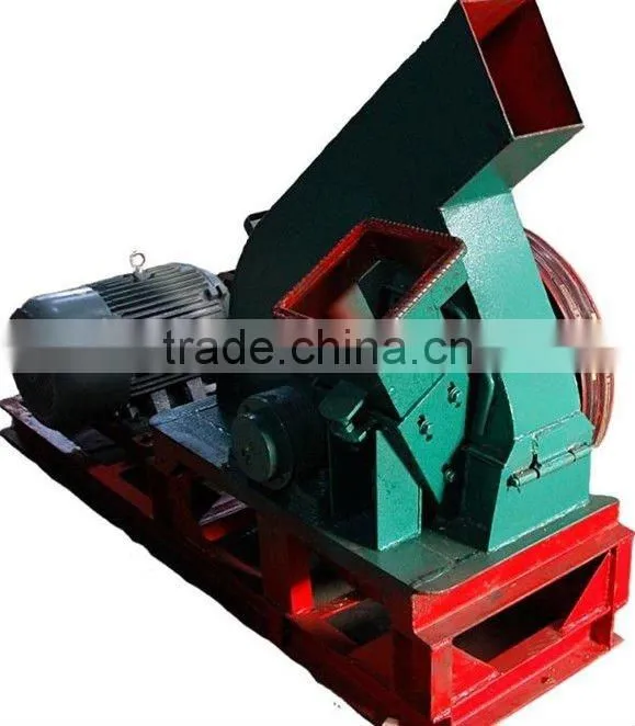 Timber Chipper machine in forest industry
