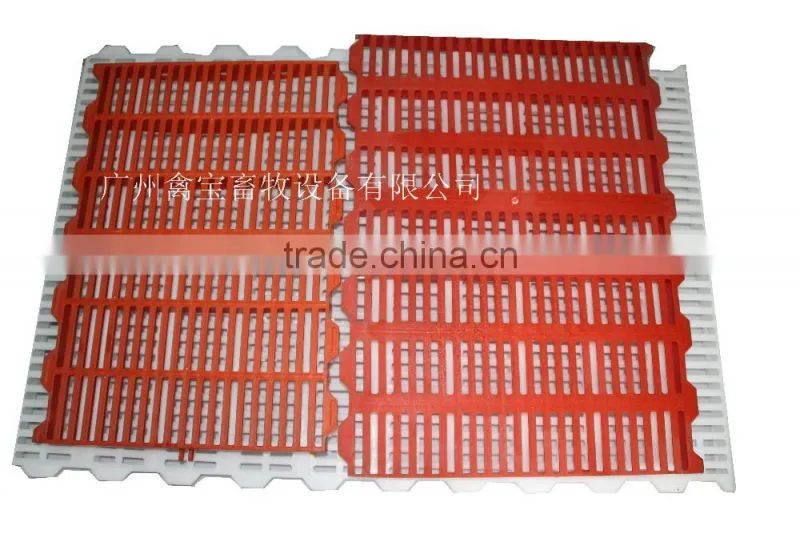 Plastic slatted floor for livestock farming/hot sale plastic slatted floor