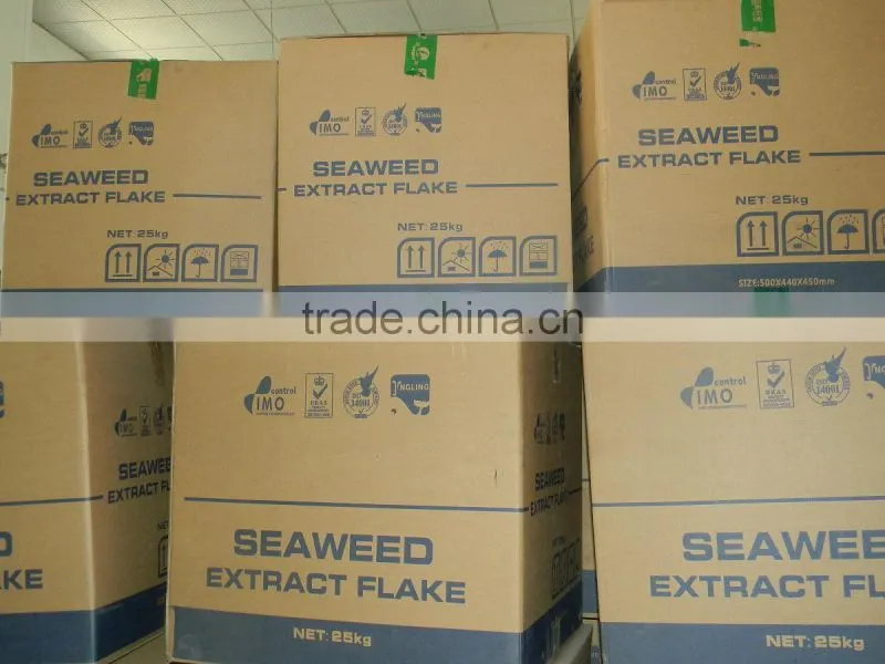 High concentrated black seaweed extract powder NPK organic fertilizer raw material