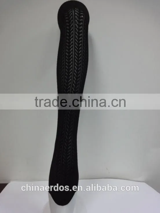Knitted cashmere blended socks
