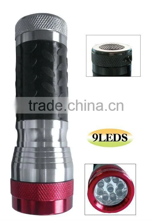 9 Led Aluminum Flashlight