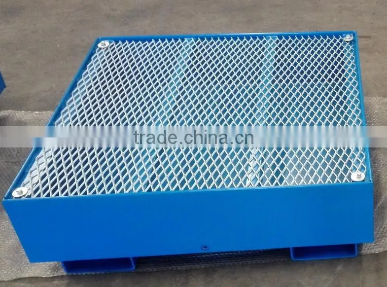 oil spill bin oil collection bin oil stroage cage