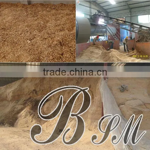 BSM 2015 high yield rotary dryer for palm pellet and fiber for sale
