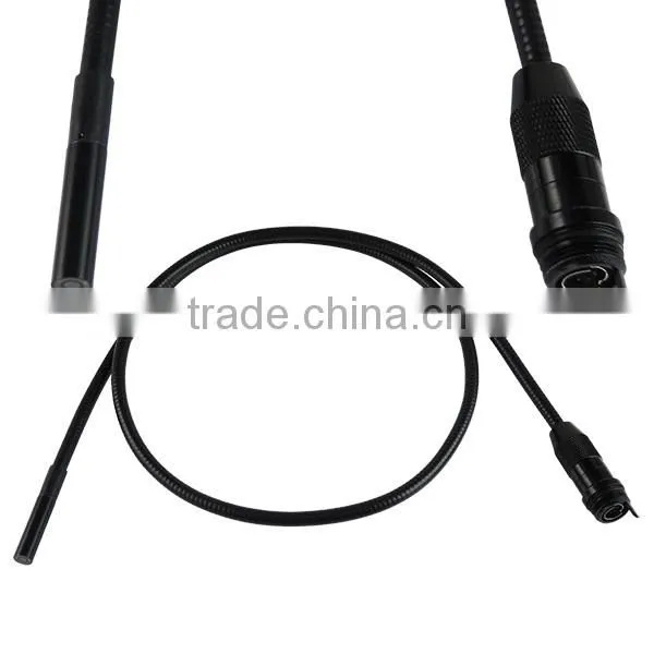 Industrial 2.31" TFT LCD 8mm Camera Video Borescope Endoscope 4 LED Lights AV Output SnakeScope 3FT Cable Surveillance Tool
