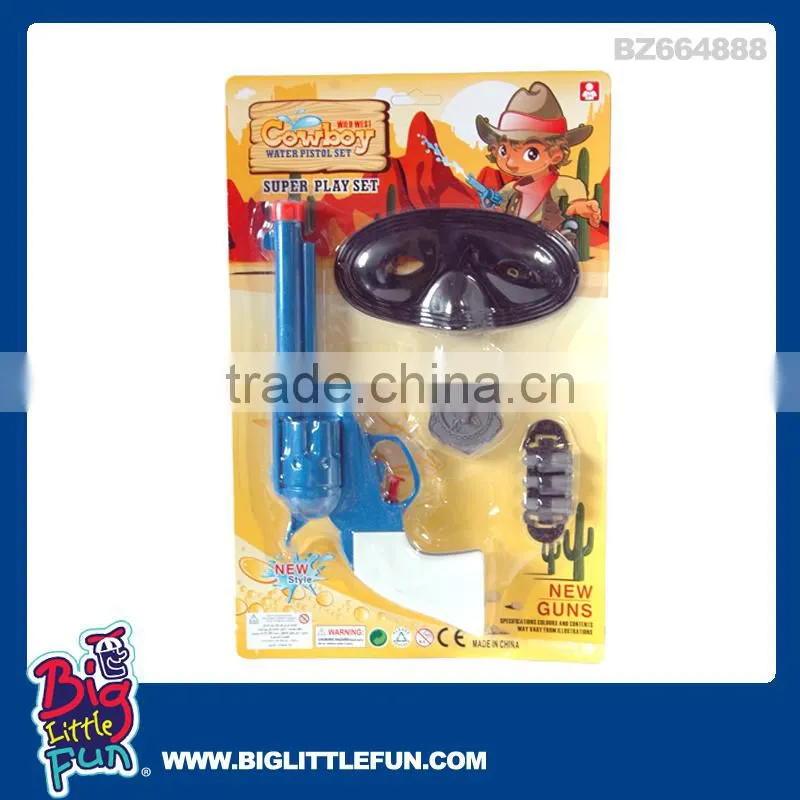Cowboy toy water pistol,cowboy toy gun set
