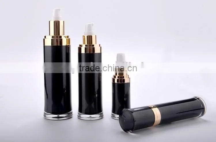 Empty 30ml skin care acrylic lotion pump bottle
