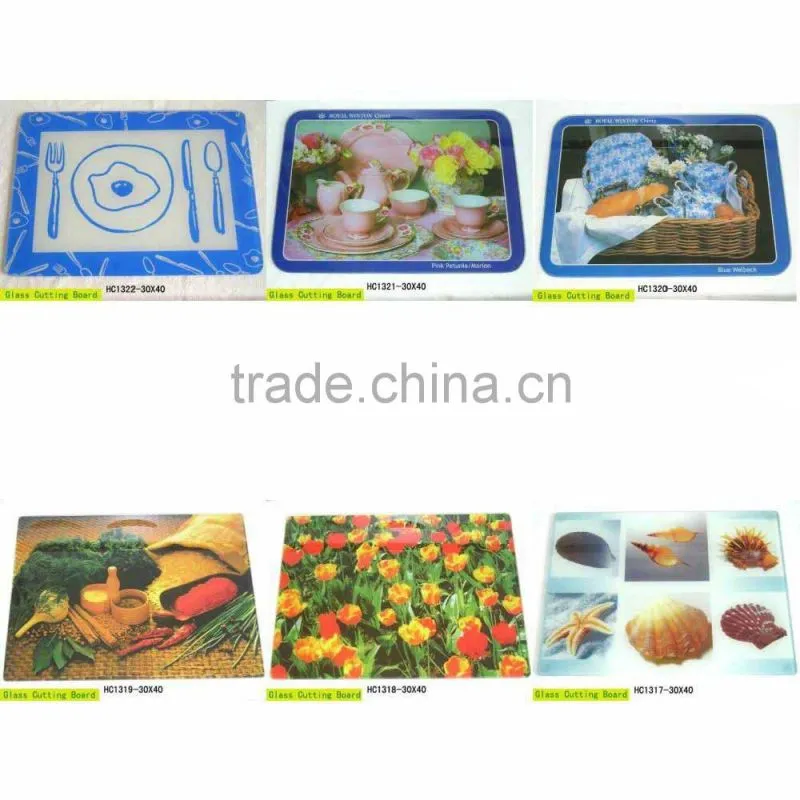 Cheap price cutting board tempered glass with high quality