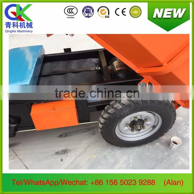 Heavy Load Dump Garbage Tricycle With Dump