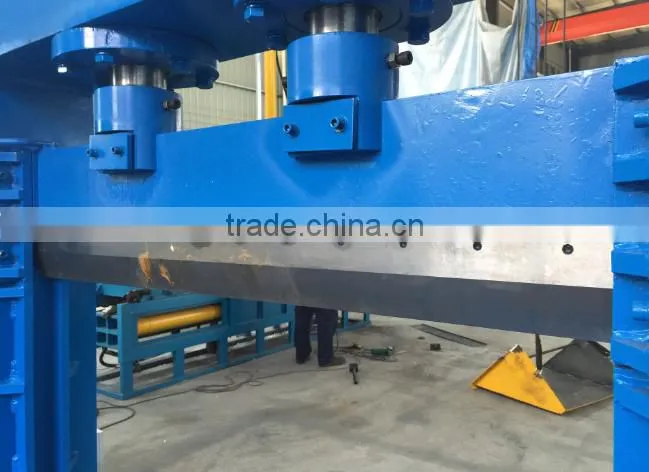 Hydraulic plastic lump cutter/ hydraulic cutting machine/ vertical cutting machine