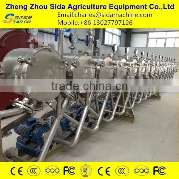 300kg/h complete stainless steel yam flour making machine