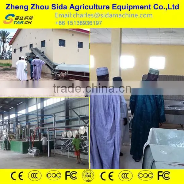 complete stainless steel cassava chips making machine