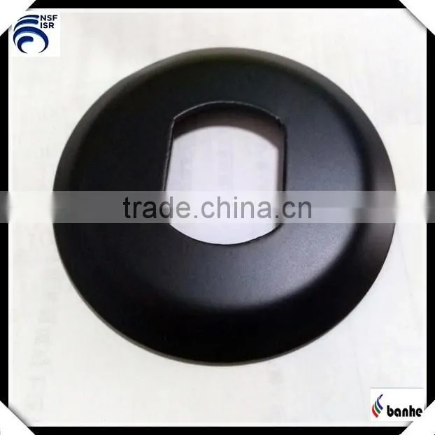 Custom made agricultural machine spare parts with black powder coating