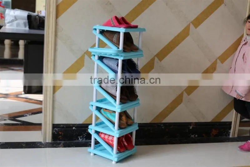 Creative Folding Shoe Rack Portable Display Shoe Rack