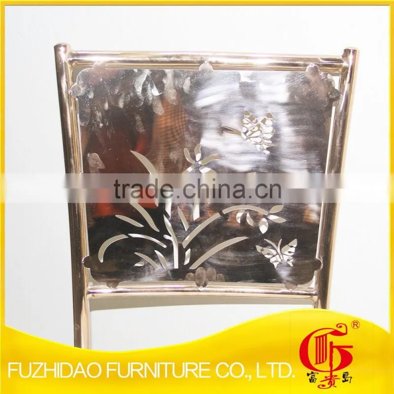 2017 new design stainless steel banquet chair for sale