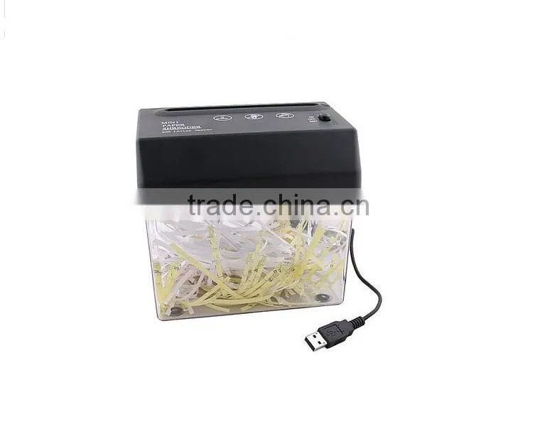 Factory Hot Cheap Wholesale Table Mini USB Paper Shredder