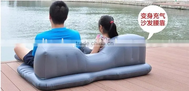 Factory Direct EN71 PVC High Quality Travel Car Bed, Inflatable Air Car Mattess, Portable Folding Car Inflatable Mattress