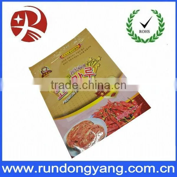Hot sale food packaging paper bags with window for packaging
