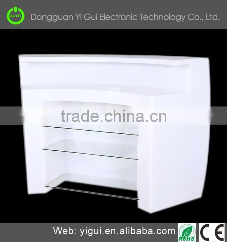 Hot sale Modern bar Chairs with 16 changing color led table