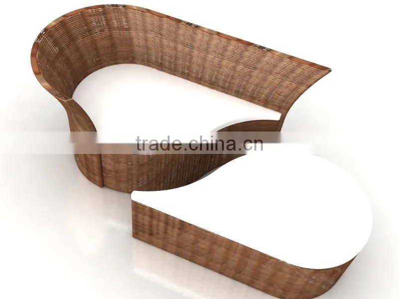 modern rattan leisure lounge