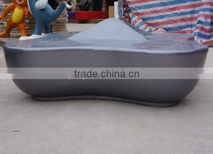 Large waterproof fiberglass outdoor chair