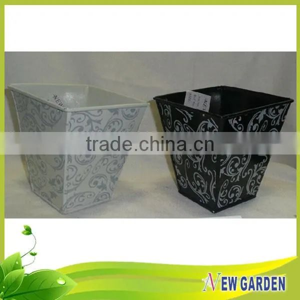 Innovative Indoor Decoration Dark Brown Flower Pots,Different Shapes Planter