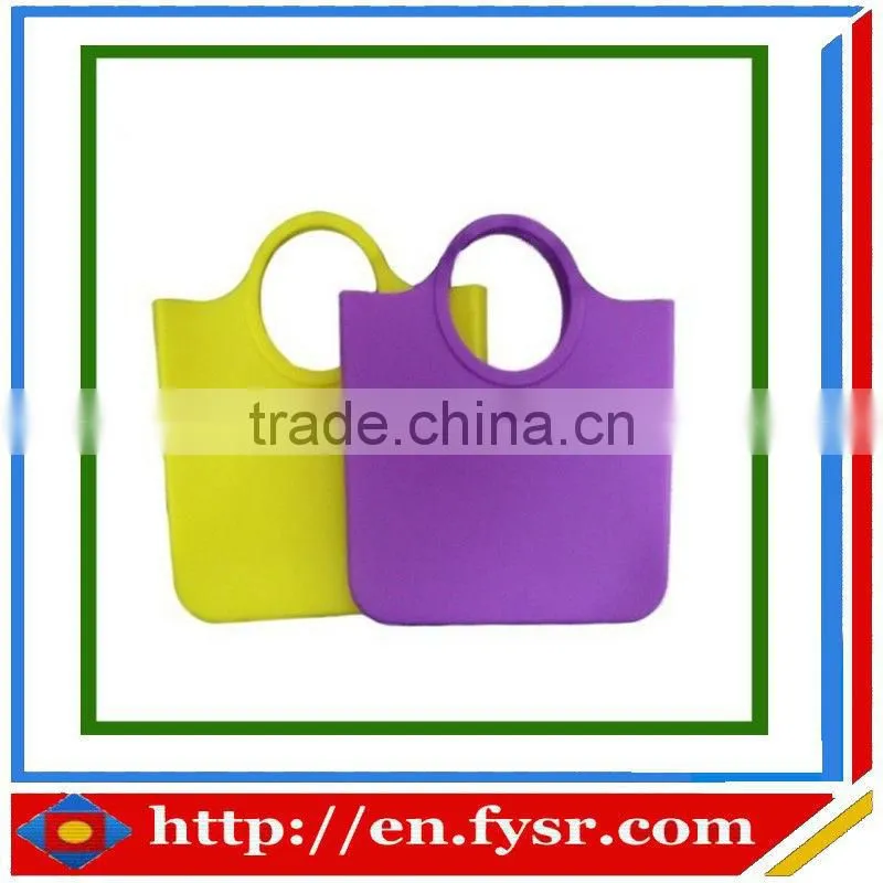 shell shape silicone bag pvc lady's bag