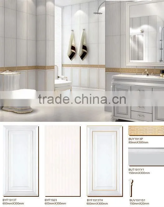BISINI luxury porcelain bathroom tile set