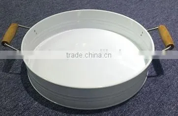 Square Tray (with wooden handle), MSO-123