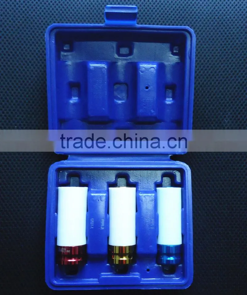 3pcs 1/2" Tire socket / Deep impact sockets set / Promotion set
