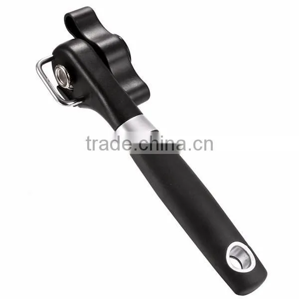 Stainless Steel Manual Can Opener with Soft Grips Handle