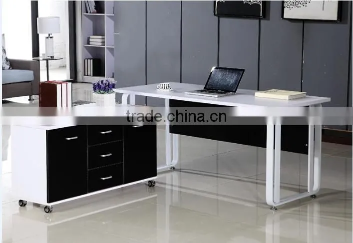Modern metal office table/ceo office executive desk/office desk photo specification