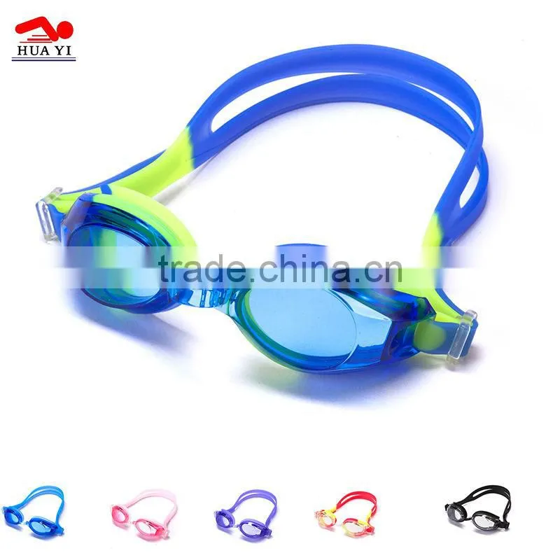 Printed logo oem factory selling durable swimming glasses