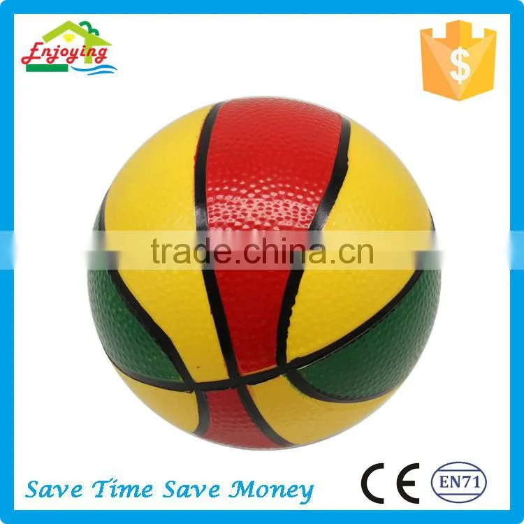 mini size pvc basketball, sports toy type pvc basketball with logo printed