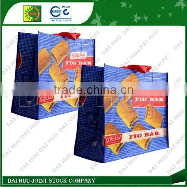 Various printed fashional PP woven tote bag for shopping