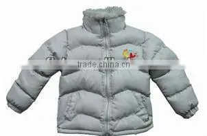 Clothing Lots For Sale Girls Shiny Down Jacket Fujian